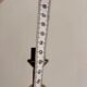 Vintage 70s 80s Neo-Classical Fluted Column Lamp Base Chrome