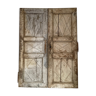 Paire de volets de portes antiques