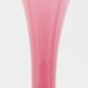 Vase en opaline rose et blanc