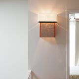 Ana Wall Lamp, 2000s, Linen, Contemporary / Angélique Delaire /