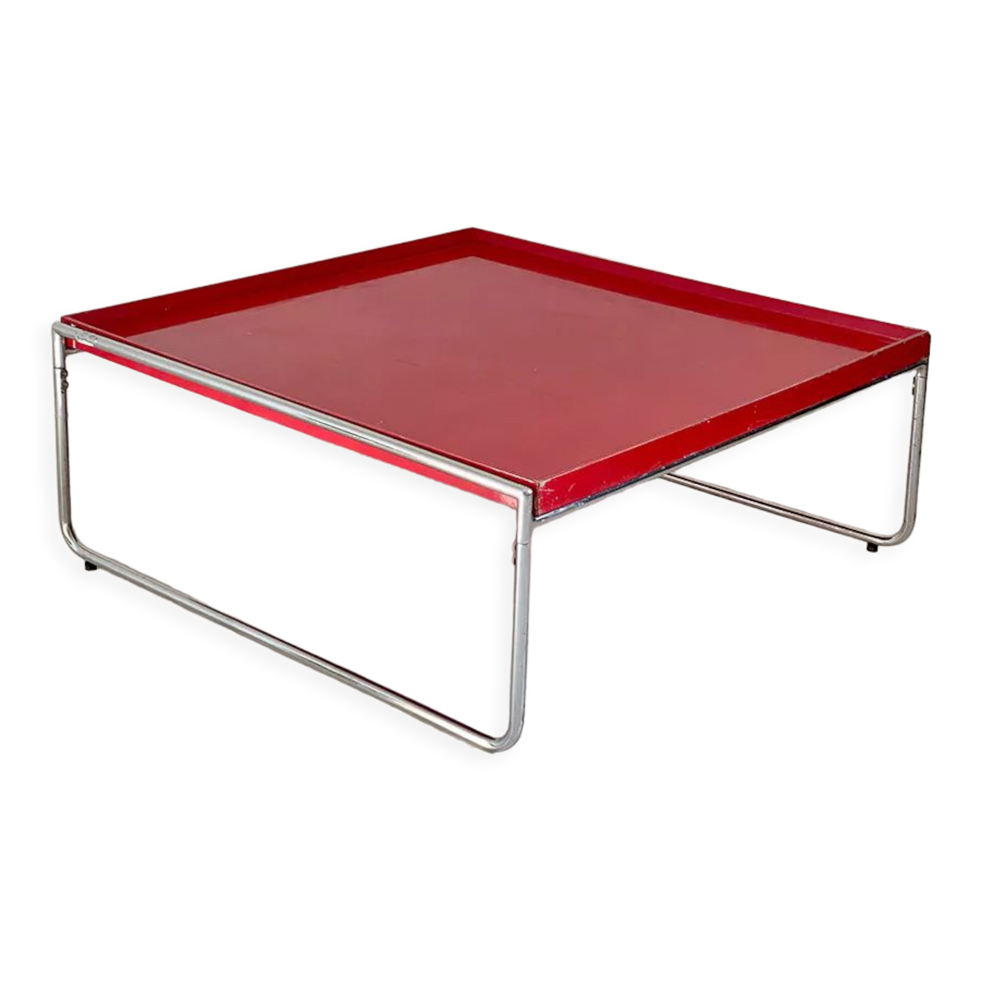 Coffee table "trays square" by Kartell by Piero Lissoni 2003