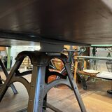 Large table with industrial legs