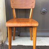 4 Scandinavian chairs vintage bistro