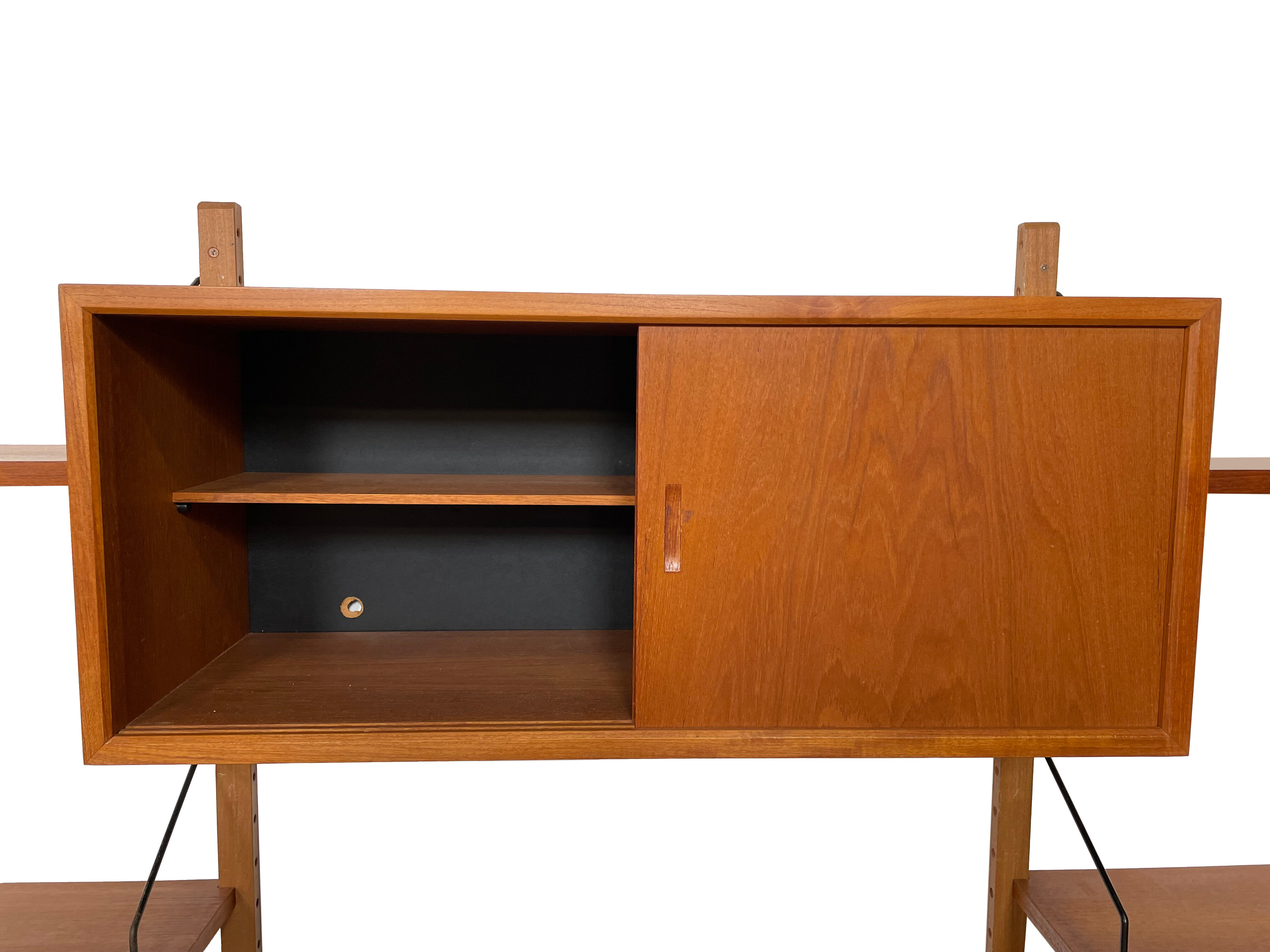 Vintage Poul Cadovius Royal System wall system wall unit