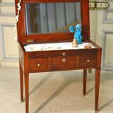 19th Century Mahogany Men's Dressing Table