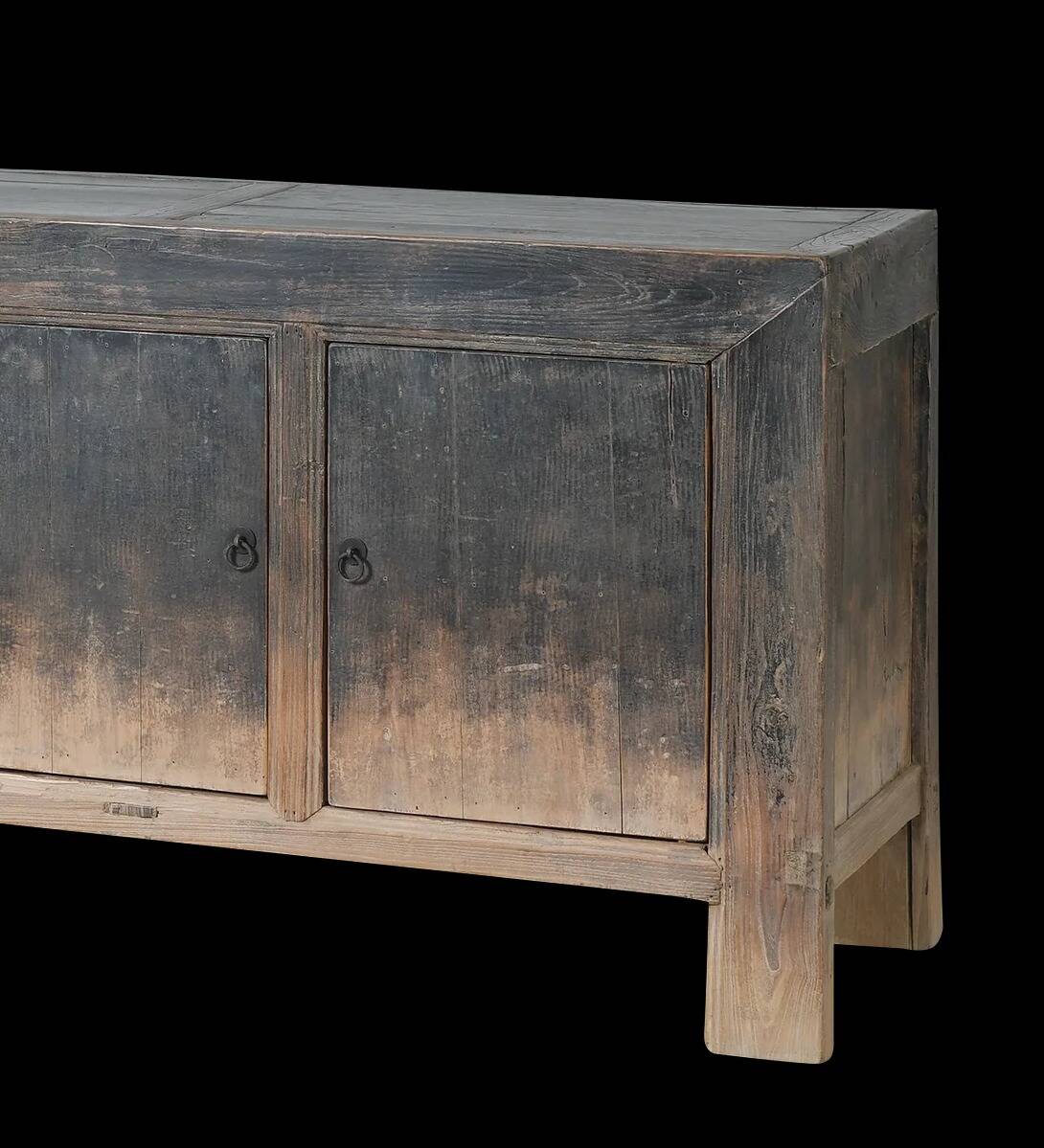 Qingdao - Antique Chinese buffet in solid elm number 15