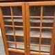 Vitrine parisienne en bois des années 50
