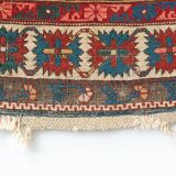 Antique Caucasian Tribal Rug - Handwoven