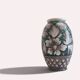 Mid-Century Italian Fratelli Fanciullacci Ceramic Vase, Signed, Tuscany, 1950s