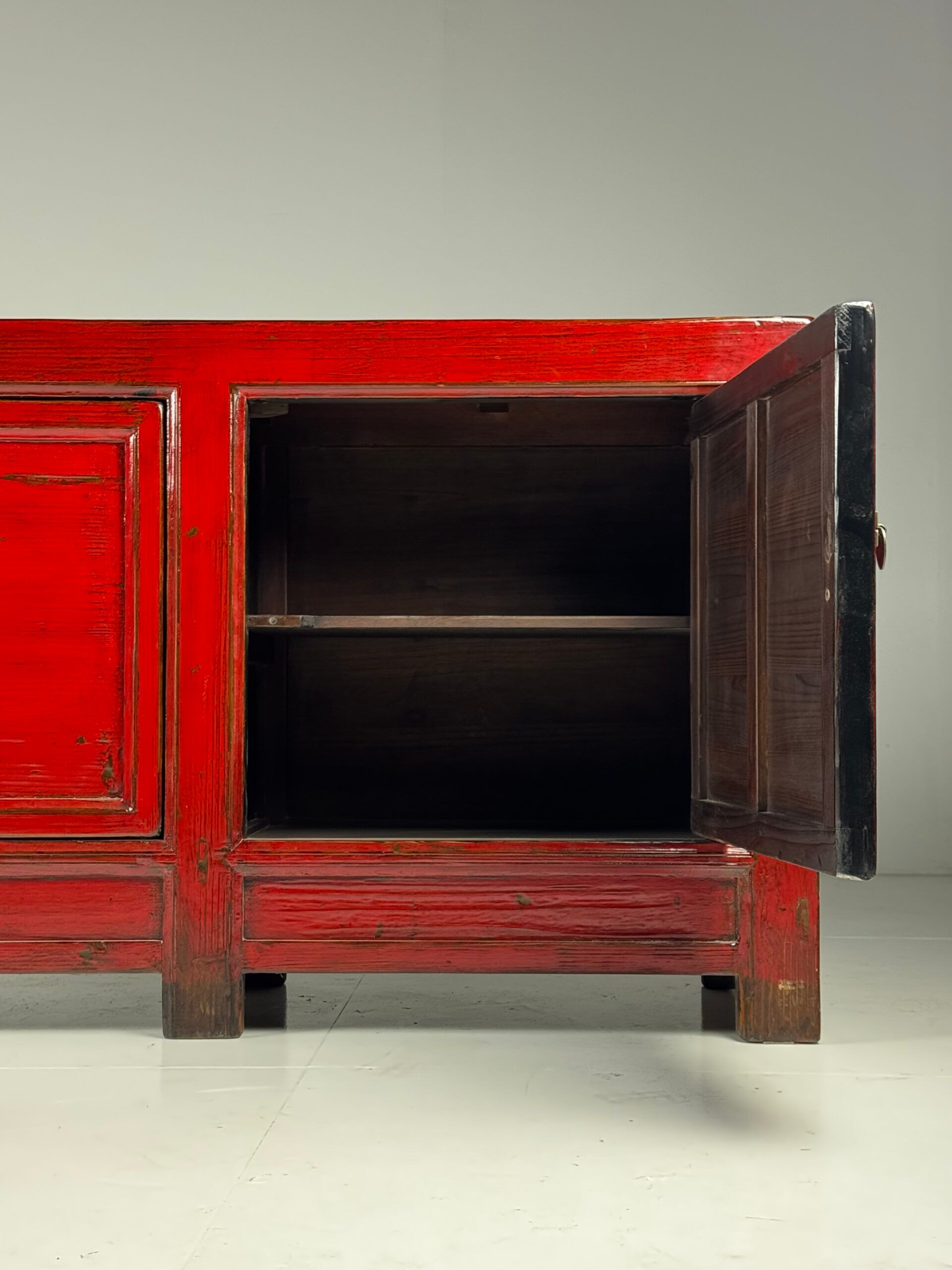 Chinese sideboard red