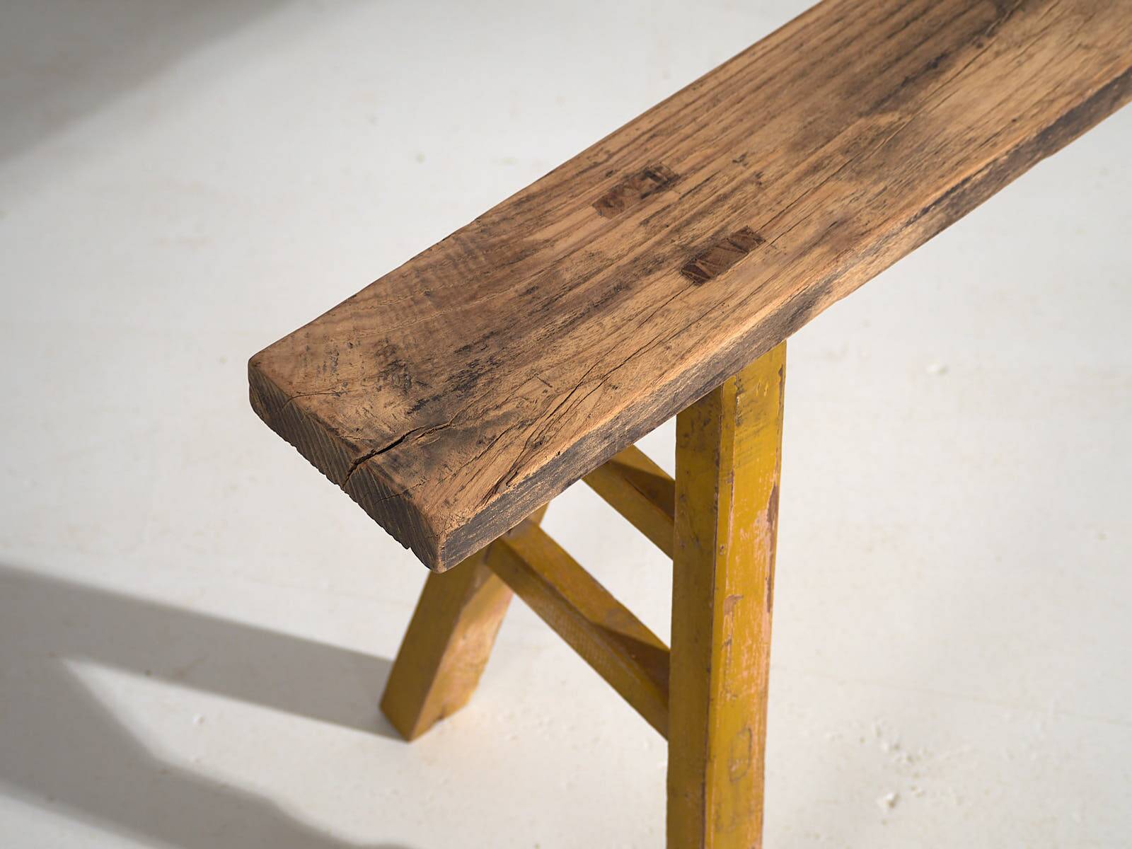 Bench for the foot of the bed, antique (c.1870) #72