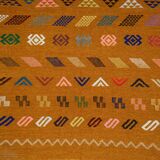 Tapis berbère moutarde haut atlas 170x70cm
