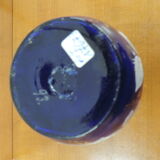 Carafe à liqueur bleue émaillée