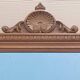 Louis XVI mirror in carved wood, 19th century.