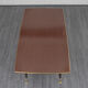 Table à manger extensible années 50
