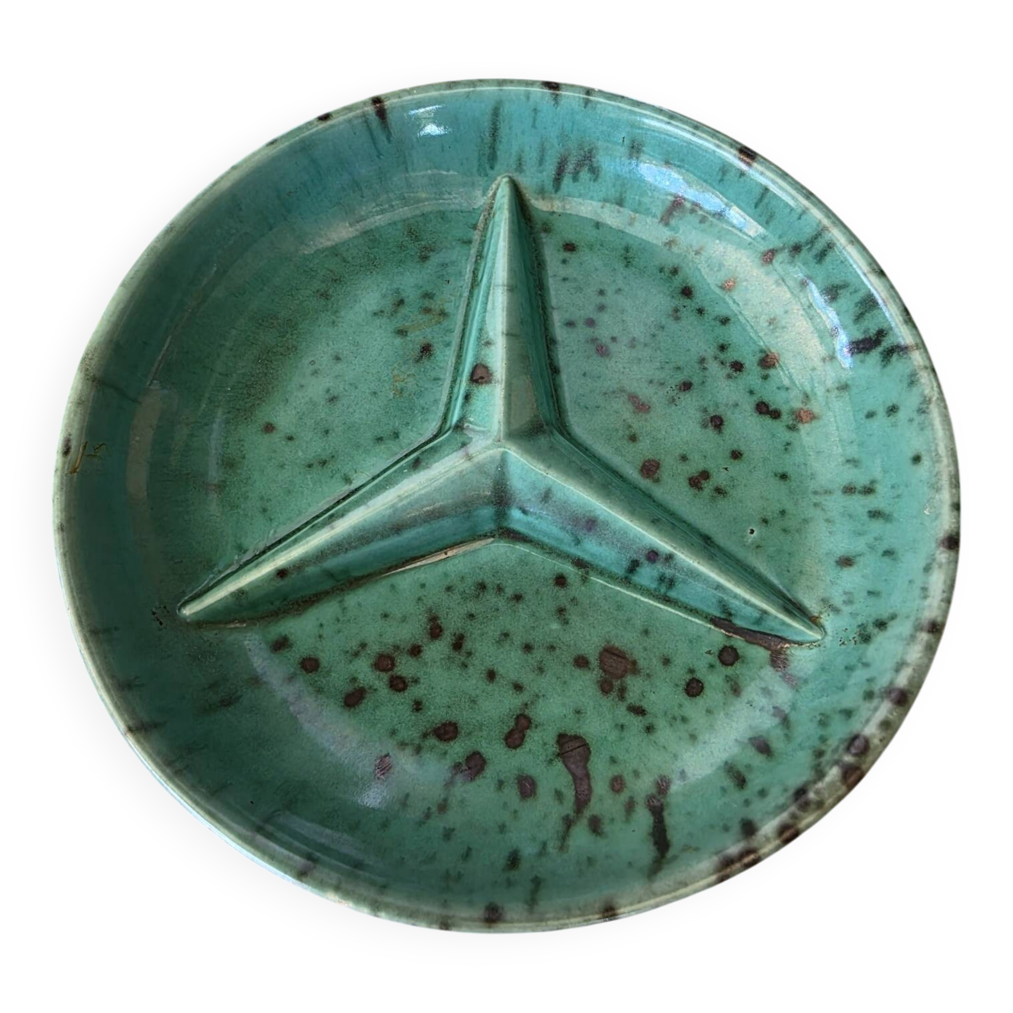 Vintage bowl West Germany star design 3 branches Mercedes