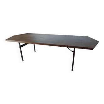 270 cm Large imposing hexagonal Alain Richard table
