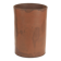 Authentic leather wastebasket/bin by Carl Auböck from the mid-20th century.