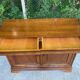 Vintage Louis Philippe solid oak sideboard, 20th century
