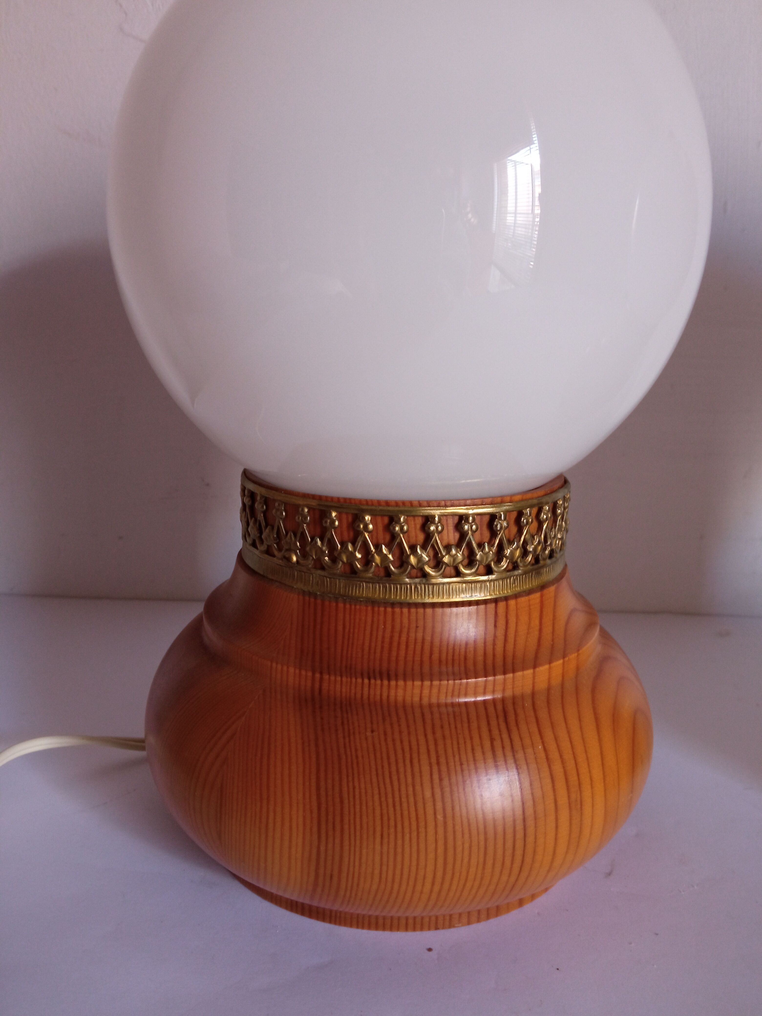 Paire de lampes de chevet vintage