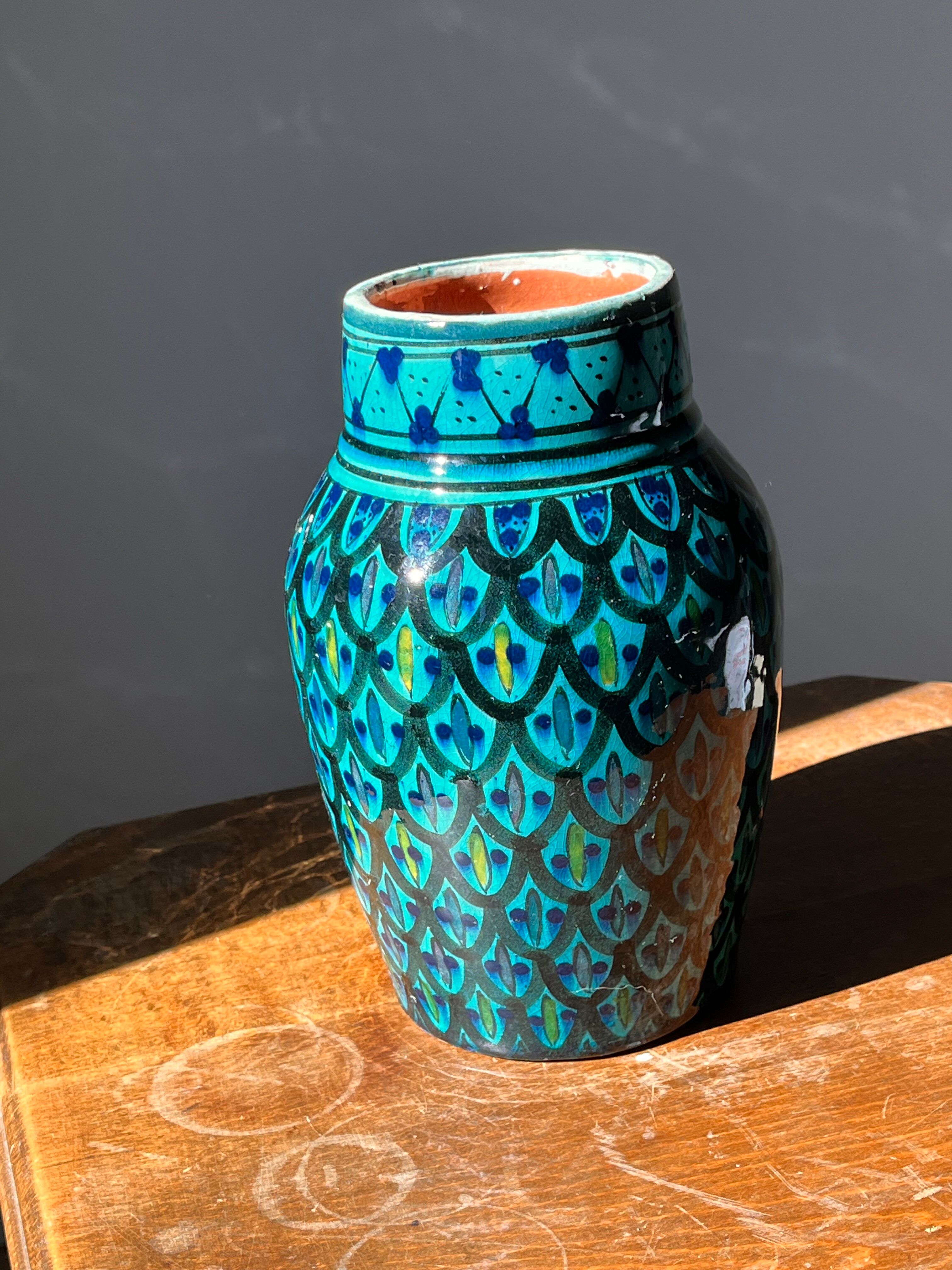 Oriental ceramic vase