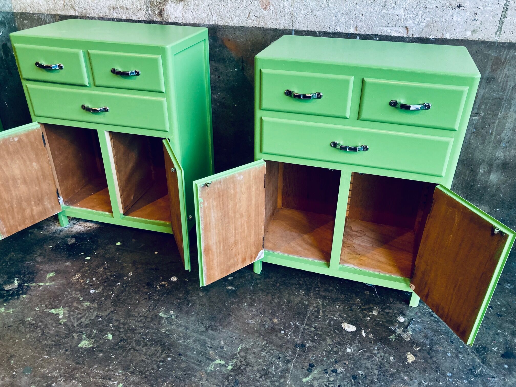 Set of 2 parisian buffets