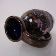 Purple & Gold Lava 321/3 Ceramic Vase from Ruscha, 1960s