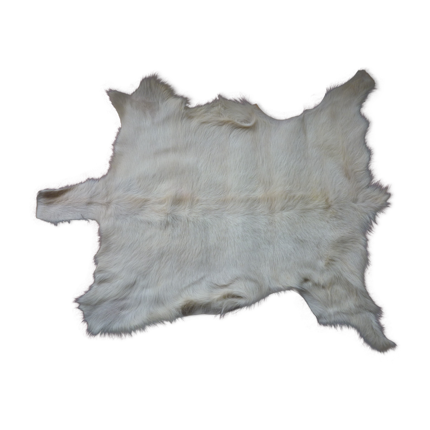 Carpet tanned goat skin 106 x 88cm