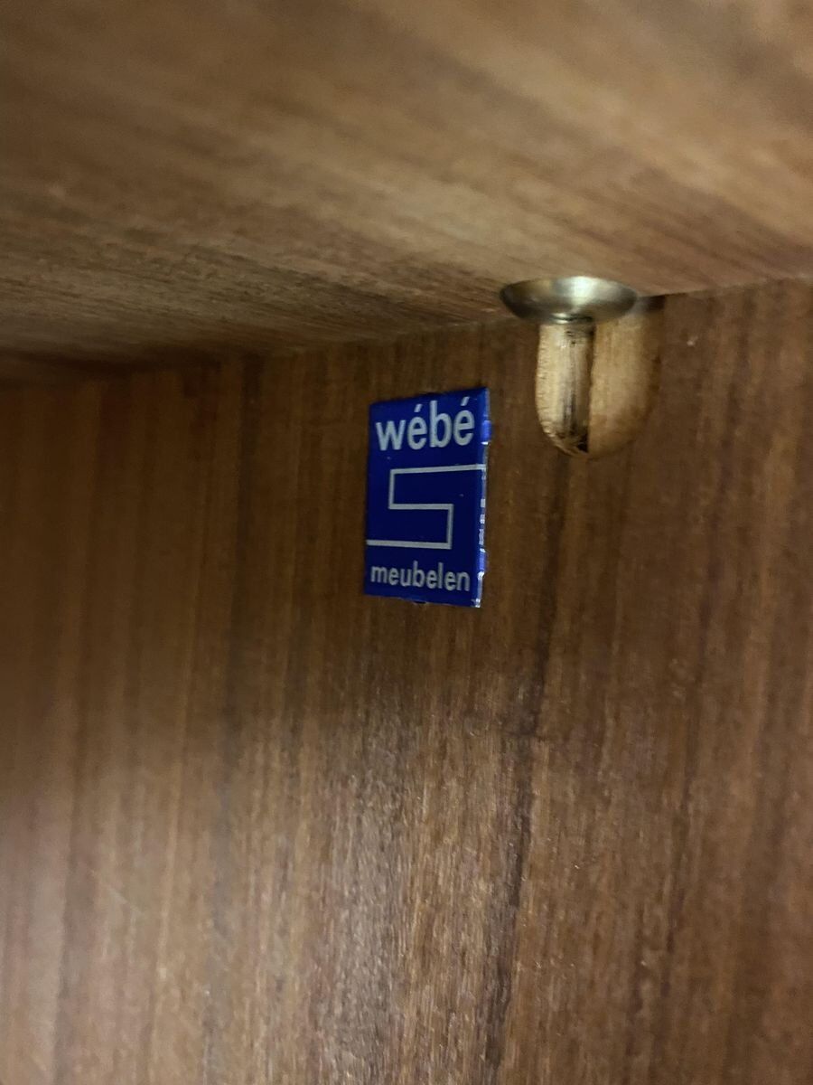 Scandinavian style teak by Louis van Teeffelen for WéBé 1950s