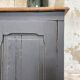 Craft furniture in patinated fir, circa 1950.