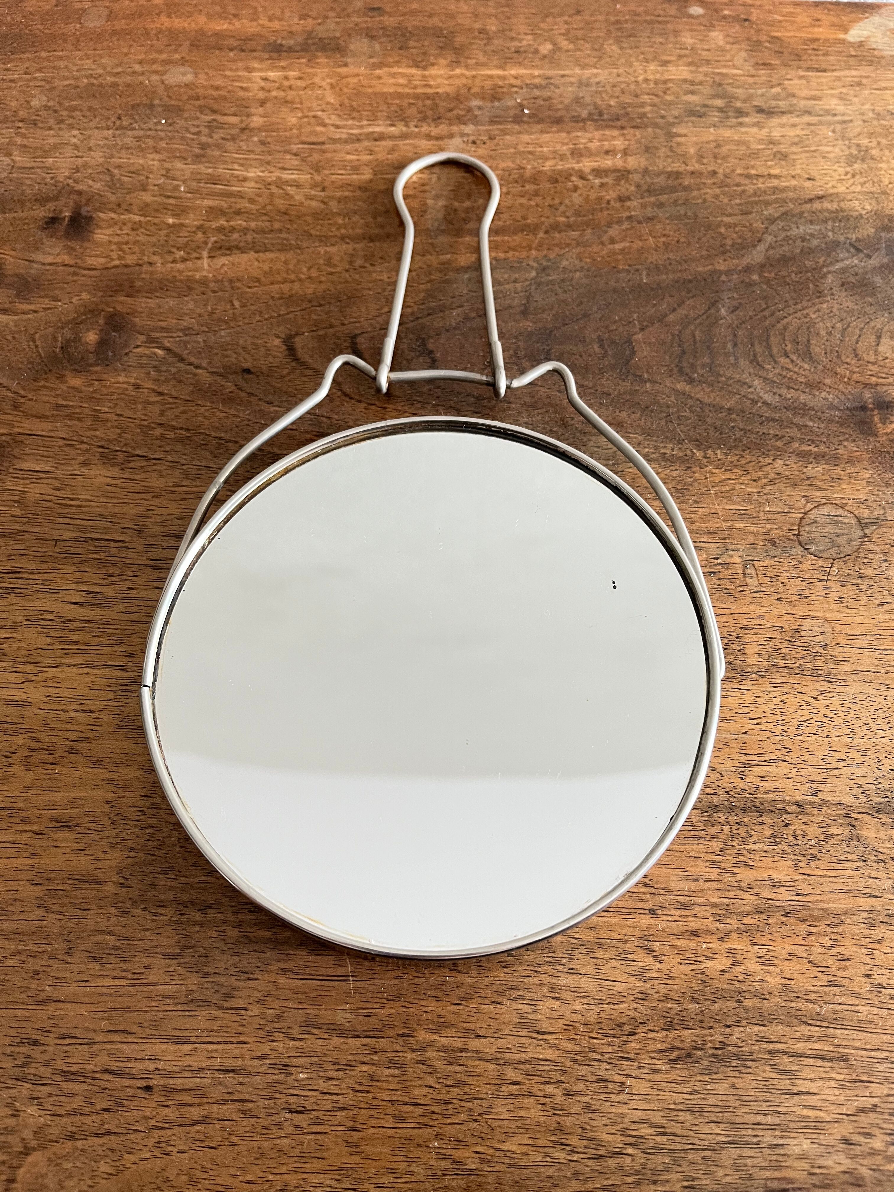 Round barber mirror 14.5 cm