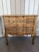 Louis XV style commode in solid cherry wood.