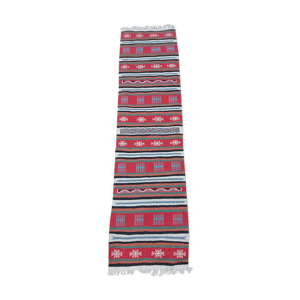 Tapis couloir multicolore