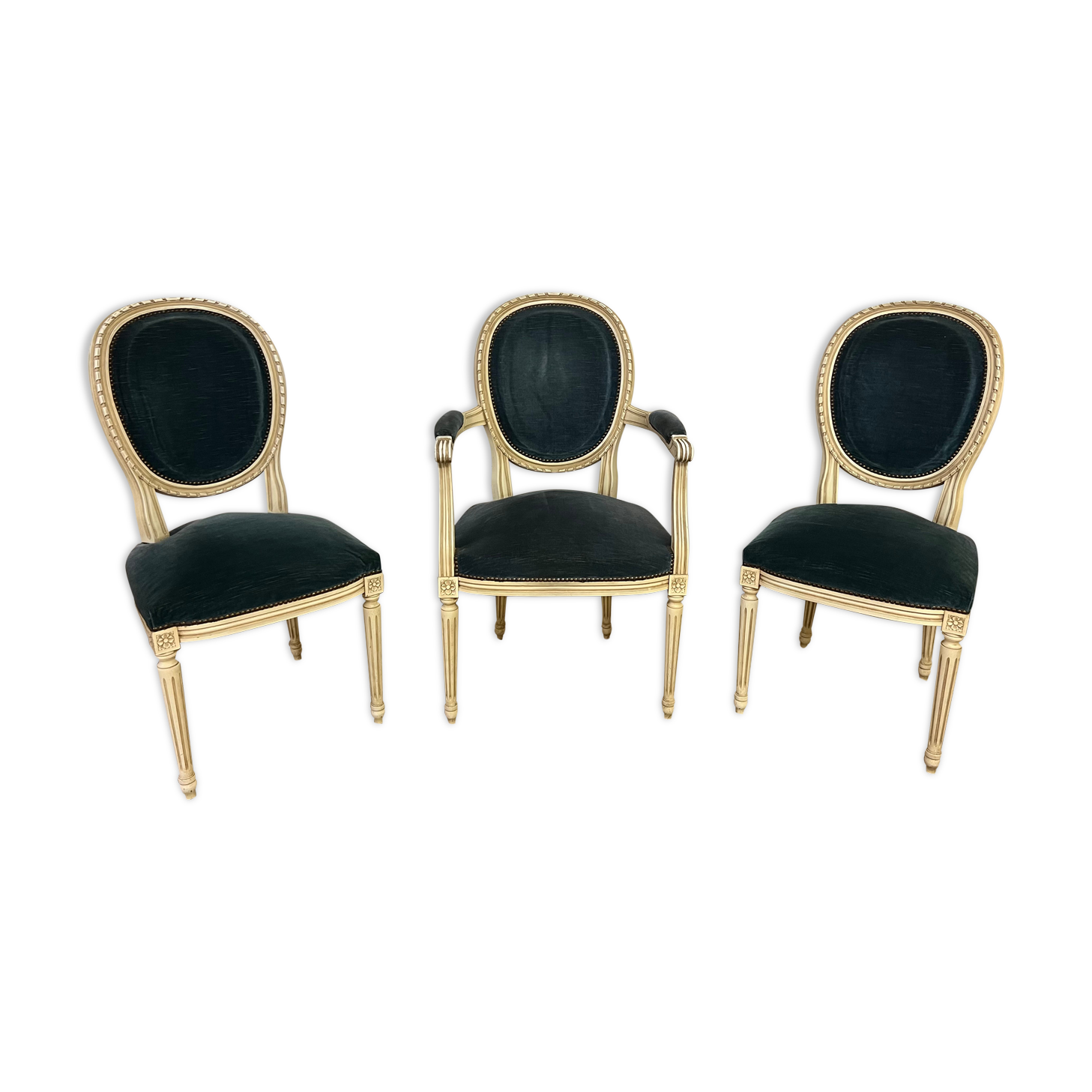 Set 2 chairs and an armchair "JP EALT"