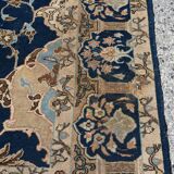 Tapis d'orient iran kashan - fait main - dimensions: 1, 42 x 2.00 mètres Laine et Soie