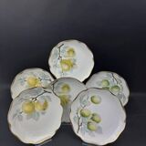 RC Bavaria 6 fruit dessert plates Auguste Viktoria