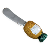 Couteau à beurre en barbotine ananas