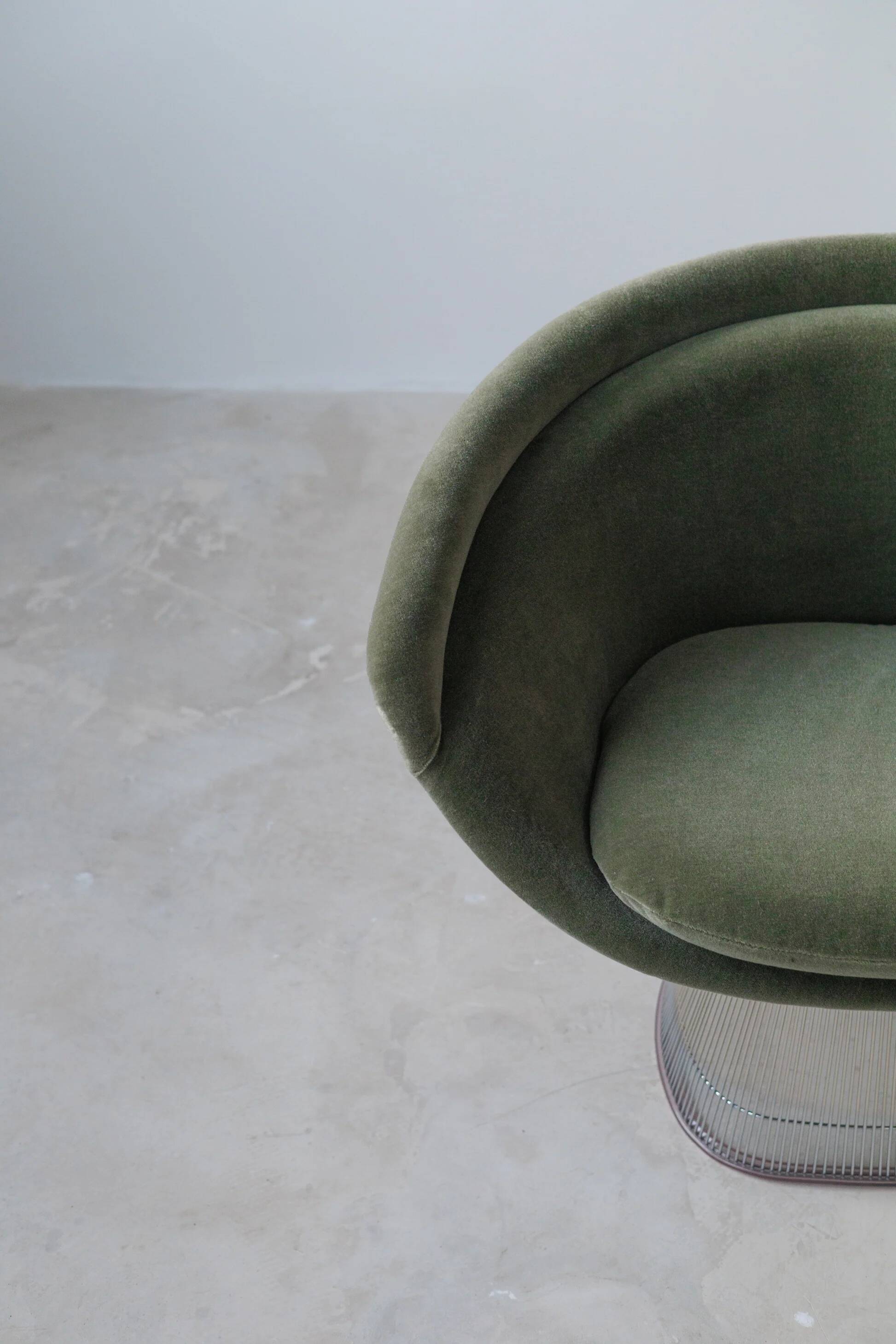 Ensemble de 2 fauteuils lounge Platner par Warren Platner pour Knoll