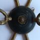 Pair of bronze sconces in Empire House Creation "R.B" 1950/1960