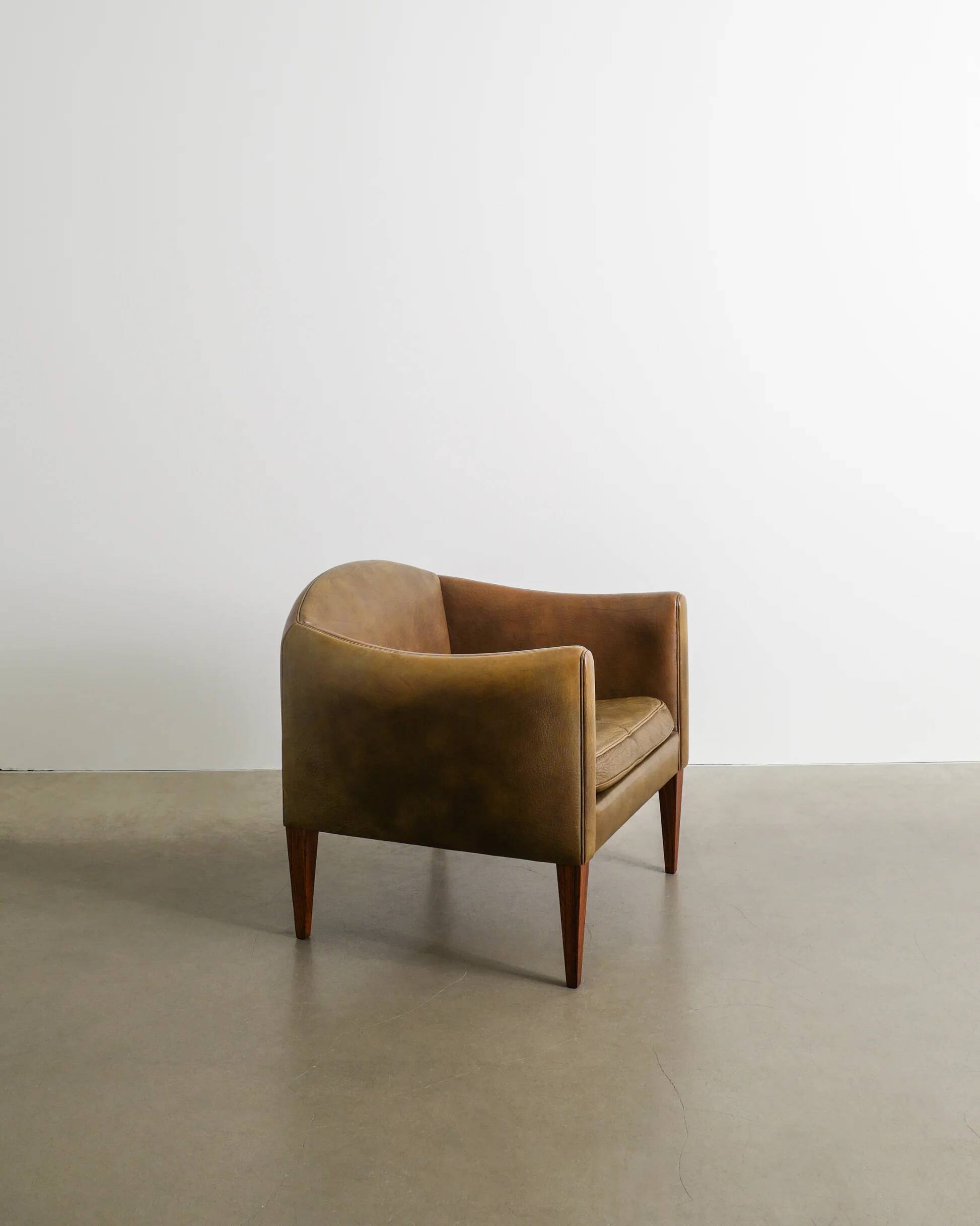 Danish Mid Century "V12" Armchair by Illum Wikkelsø, 1960s