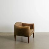 Danish Mid Century "V12" Armchair by Illum Wikkelsø, 1960s
