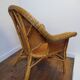 2 rattan armchairs