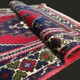 Rug Dagestan, 78 x 135 cm, Caucasus of time 1960