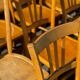 Lot 18 chaise de bistro 1960