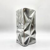 Crumpled vase / cast aluminum – 1970s