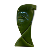 Vase cubiste art déco Niederkorn rare 1920s -ancien Vase égyptienne 1920s