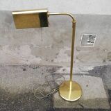 Adjustable brass vintage floor lamp