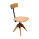 Chaise de bureau bois et métal