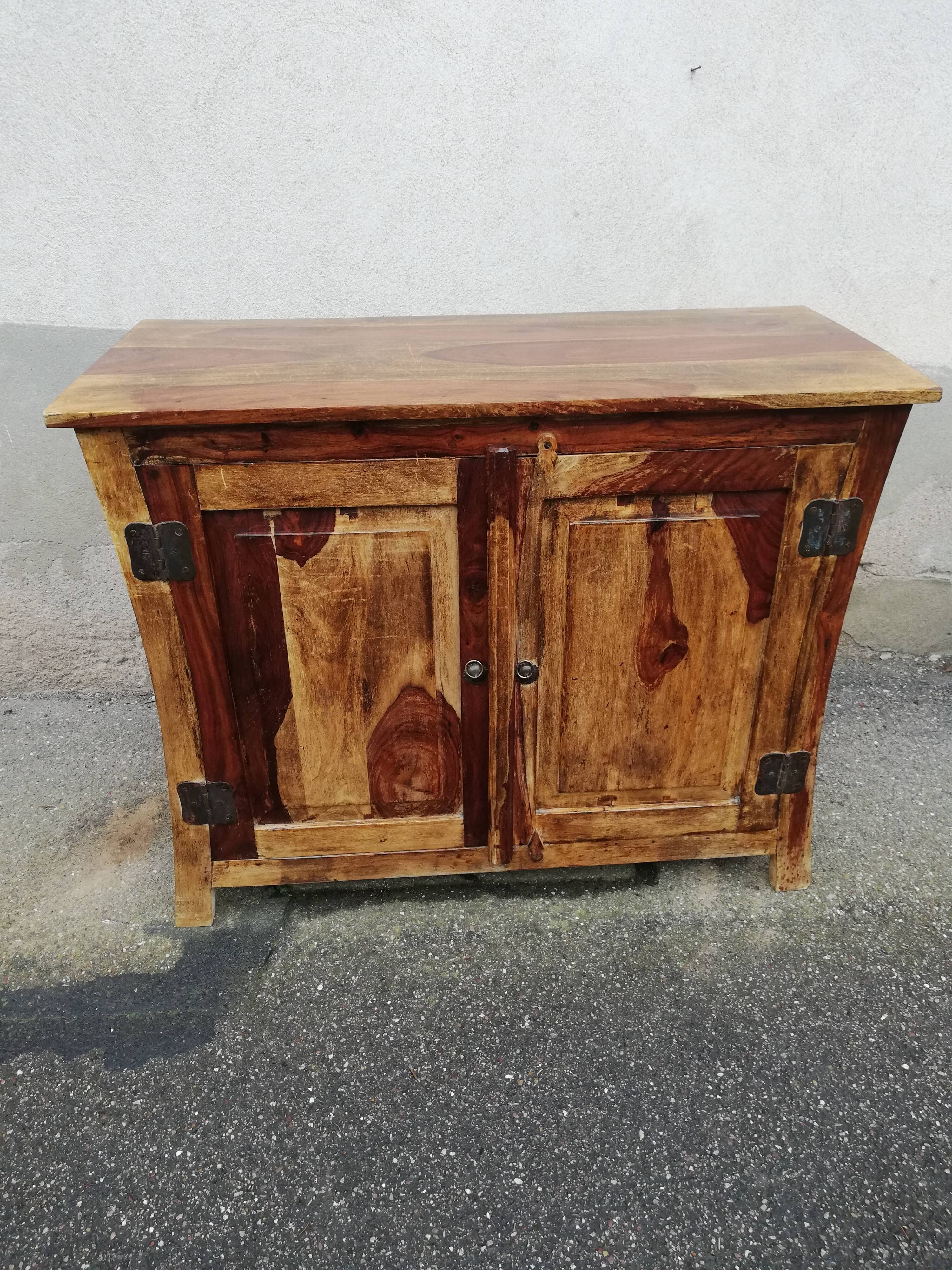 Vintage exotic wood sideboard