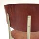 Lot of 4 vintage school chairs Galvanitas S16 Netherlands